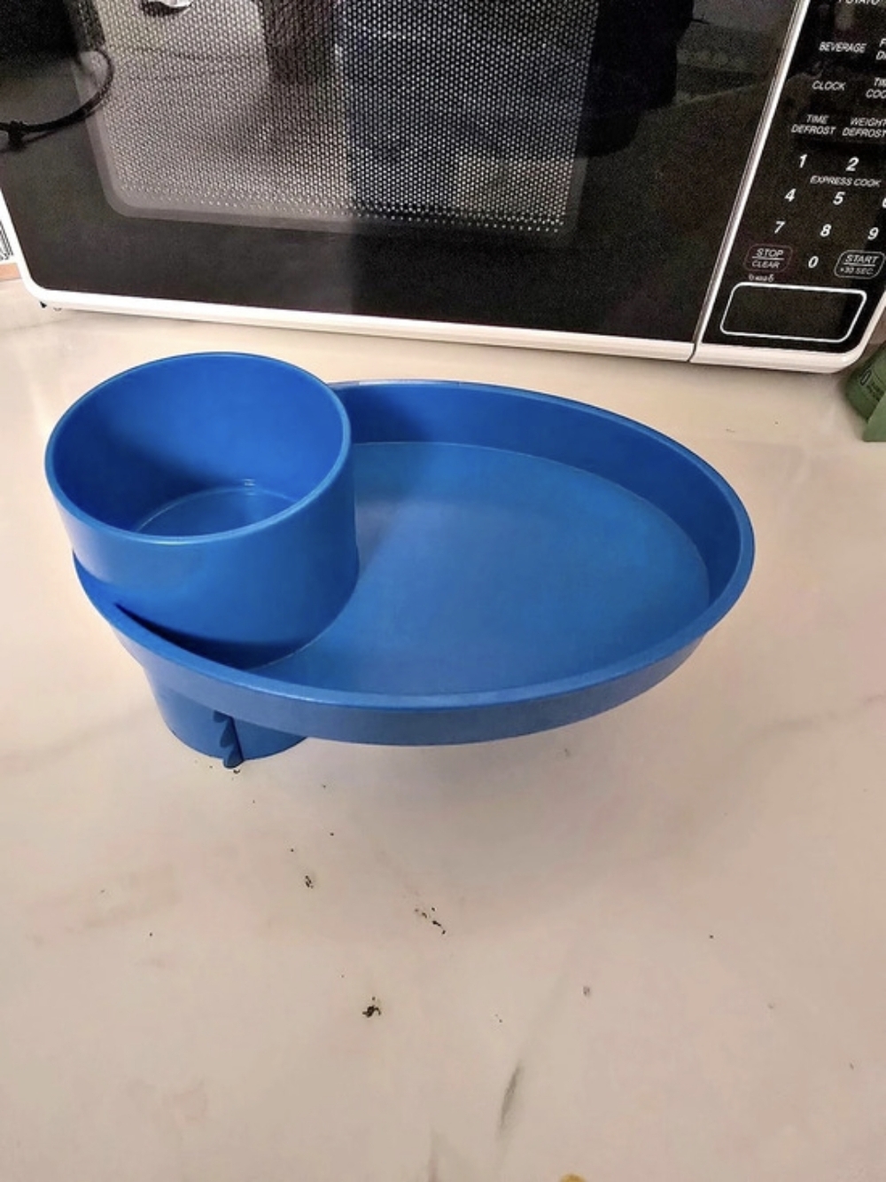 Blue Car Seat Cup Holder Snacks